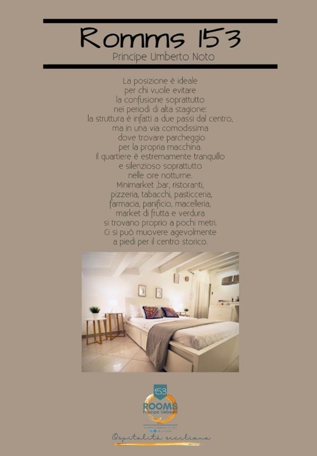 Rooms 153 Principe Umberto Noto Bagian luar foto
